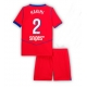 Paris Saint-Germain Achraf Hakimi #2 Barnkläder Tredje matchtröja till baby 2025-26 Kortärmad (+ Korta byxor) Billigt Paris Saint-Germain Achraf Hakimi #2 Barnkläder Tredje matchtröja till baby 2025-26 Kortärmad (+ Korta byxor) Billigt